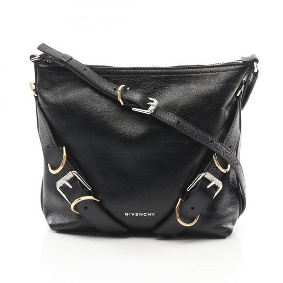 GIVENCHY Black Leather Shoulder Bag - Picture 1 of 5